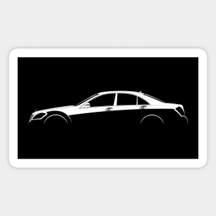 Mercedes-Benz S-Class (W221) Silhouette Magnet